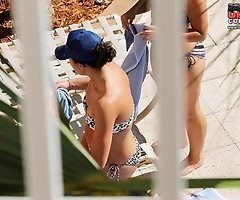 Hot porn girls in bikinis voyeured