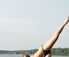 Big women bikinis and nice full butt