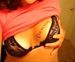 Brunette shot when writing boyfriend�