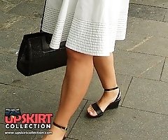 Upskirts of amateurs easily spied