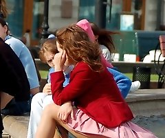 Mouth watering free gallery with upskirt voyeurs