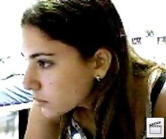 Hairy teeny chick performing breathtaking striptease in front of the cam