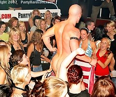 Ordinary Girls from the Neighborhood Go Wild for Male Strippers