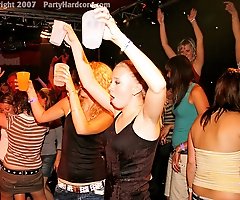 Girls Get Drunk and Go Wild at Hardcore Male Stripper Party