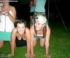 Fresh boobs get voyeured in deep decolletes