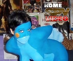 Boozed slut shows every detail of hot body
