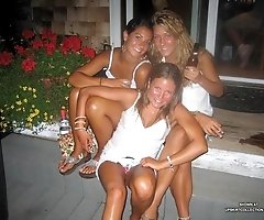 Hunter's top upskirts